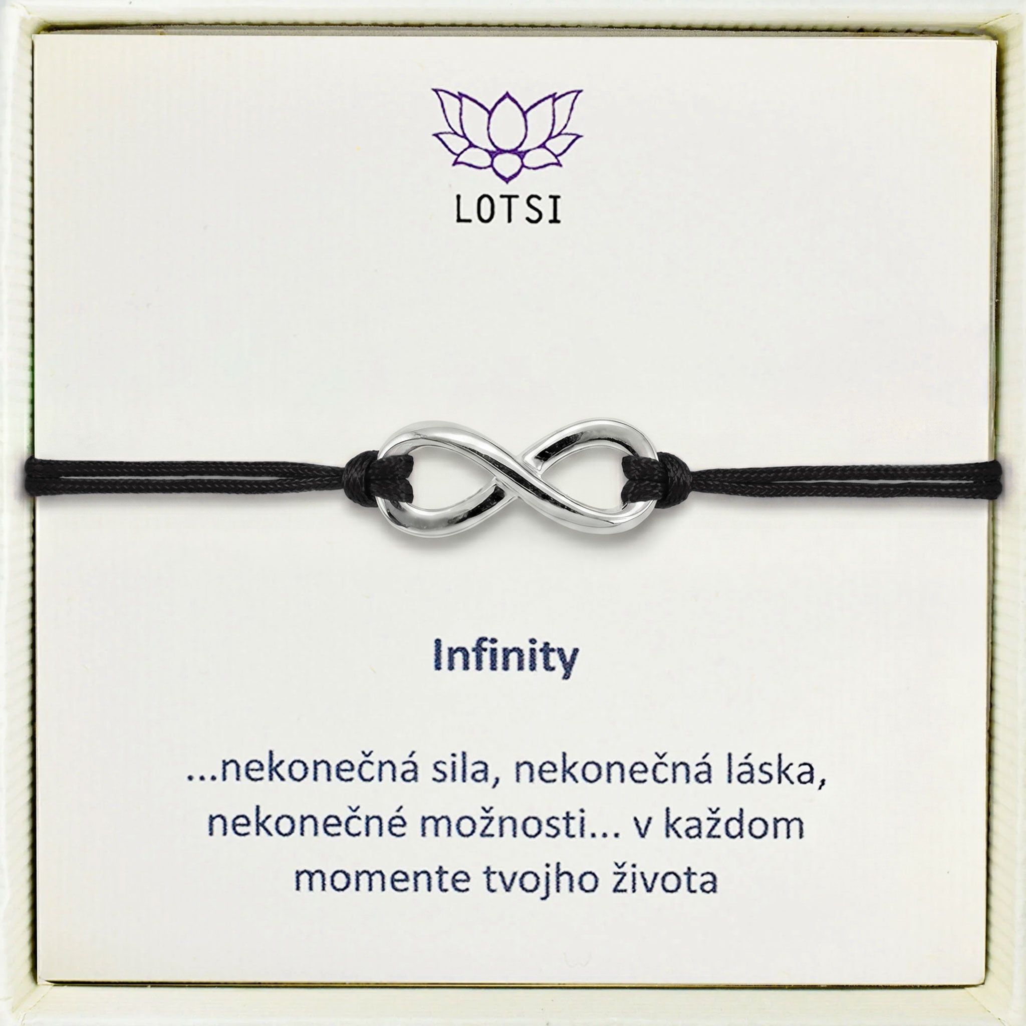Silver Infinity Bracelet