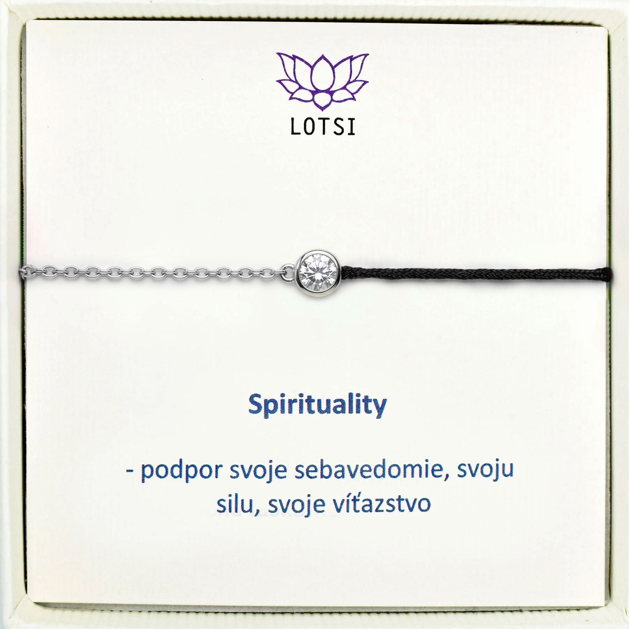 Silver Spirituality Bracelet