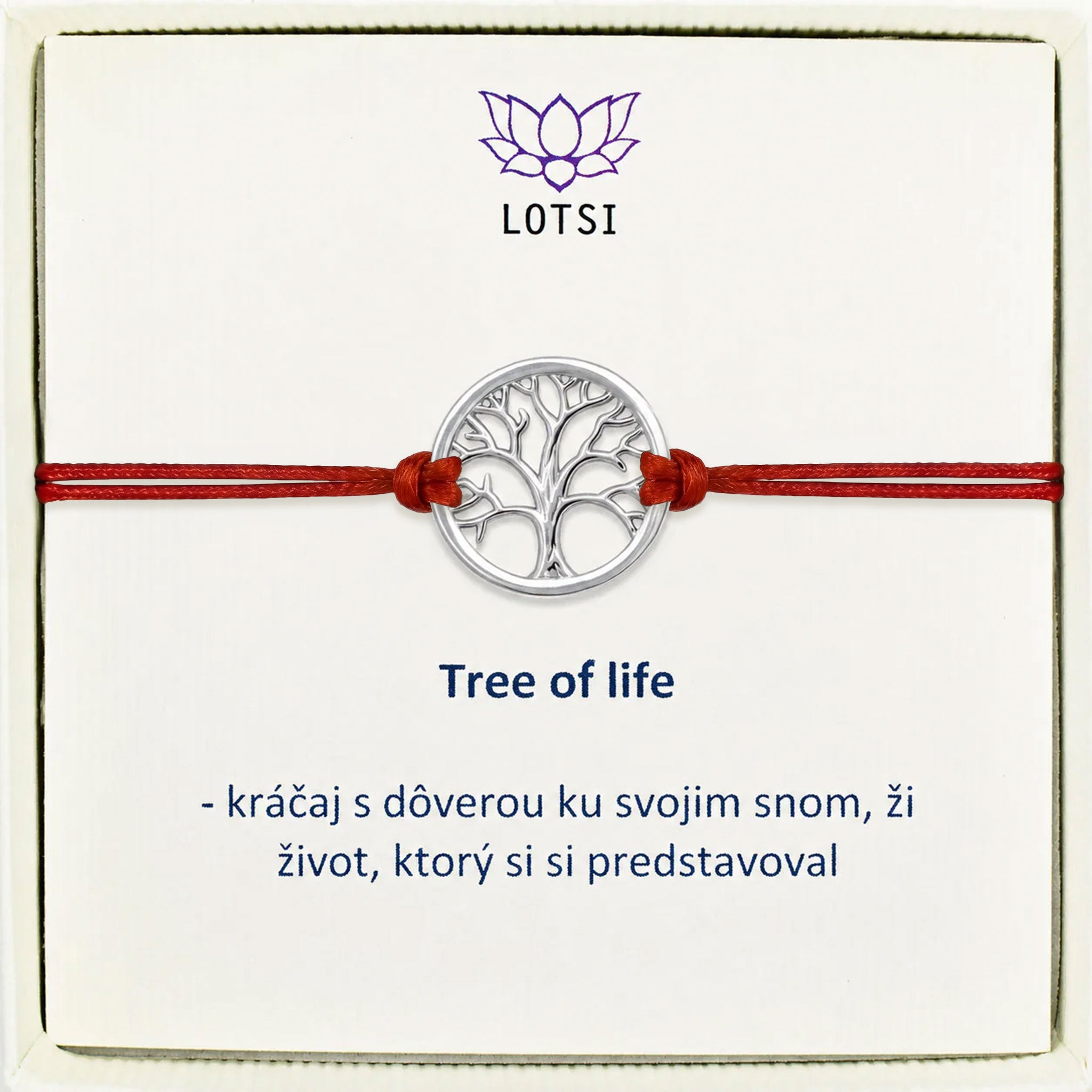 Silver bracelet Tree of life