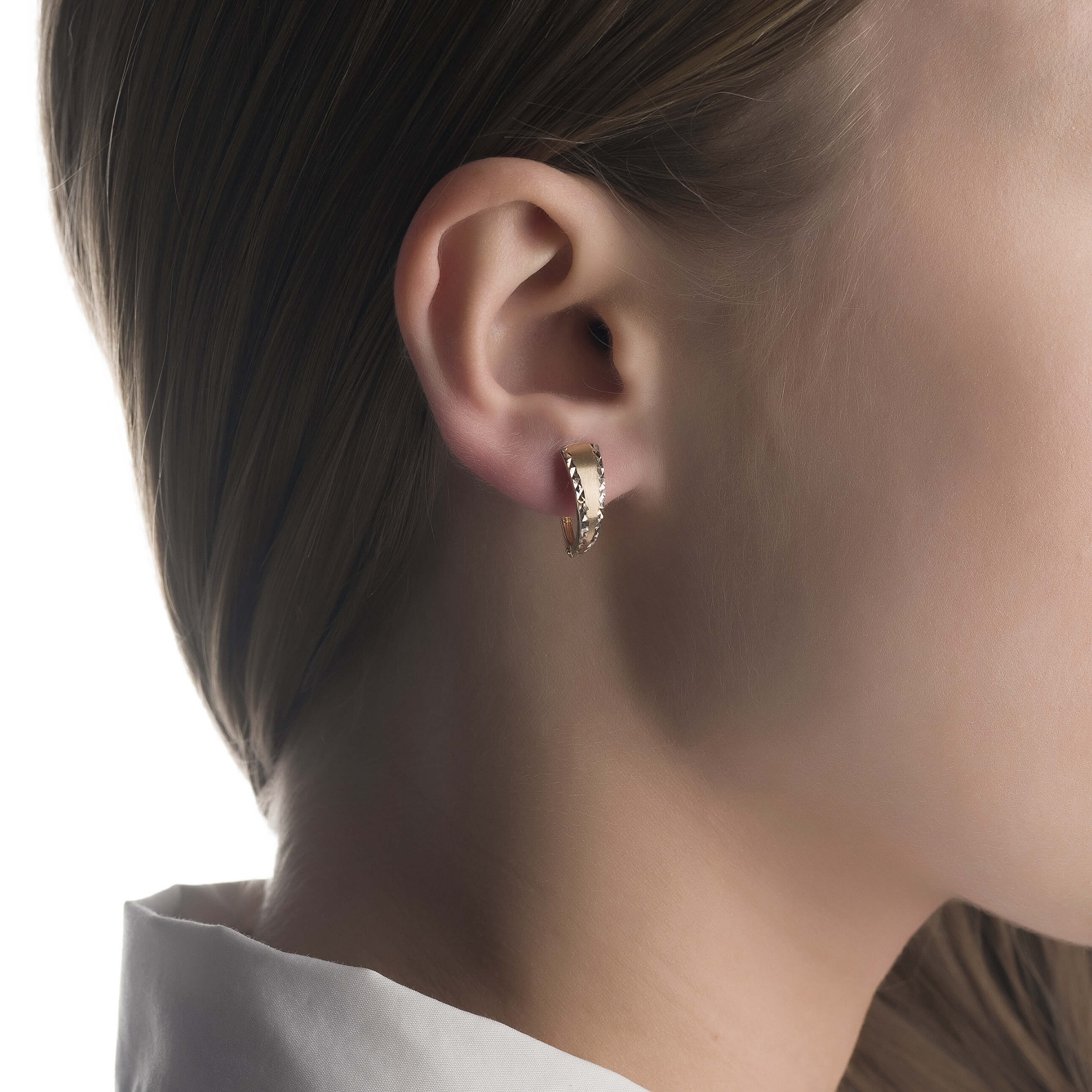 Gold earrings