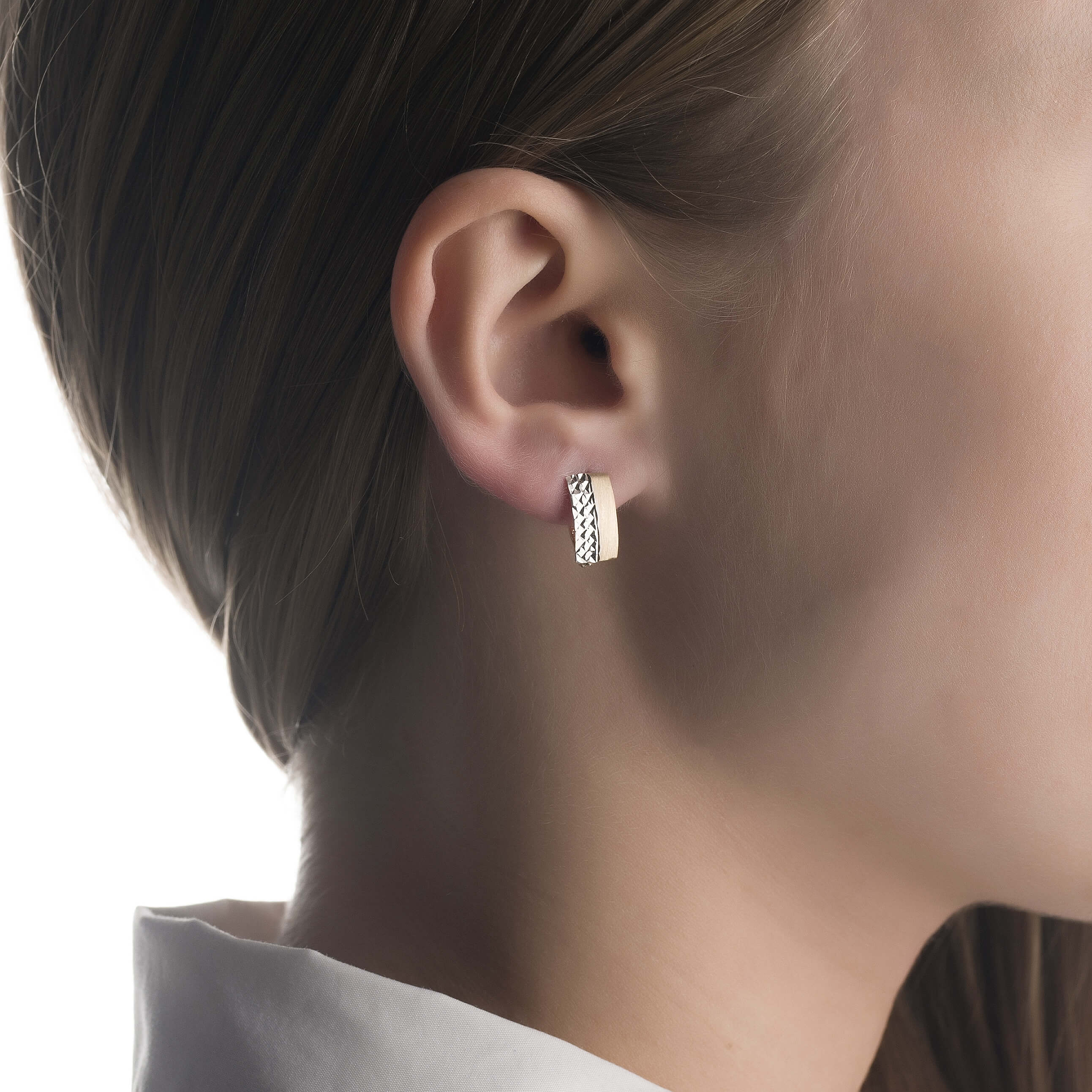 Gold earrings