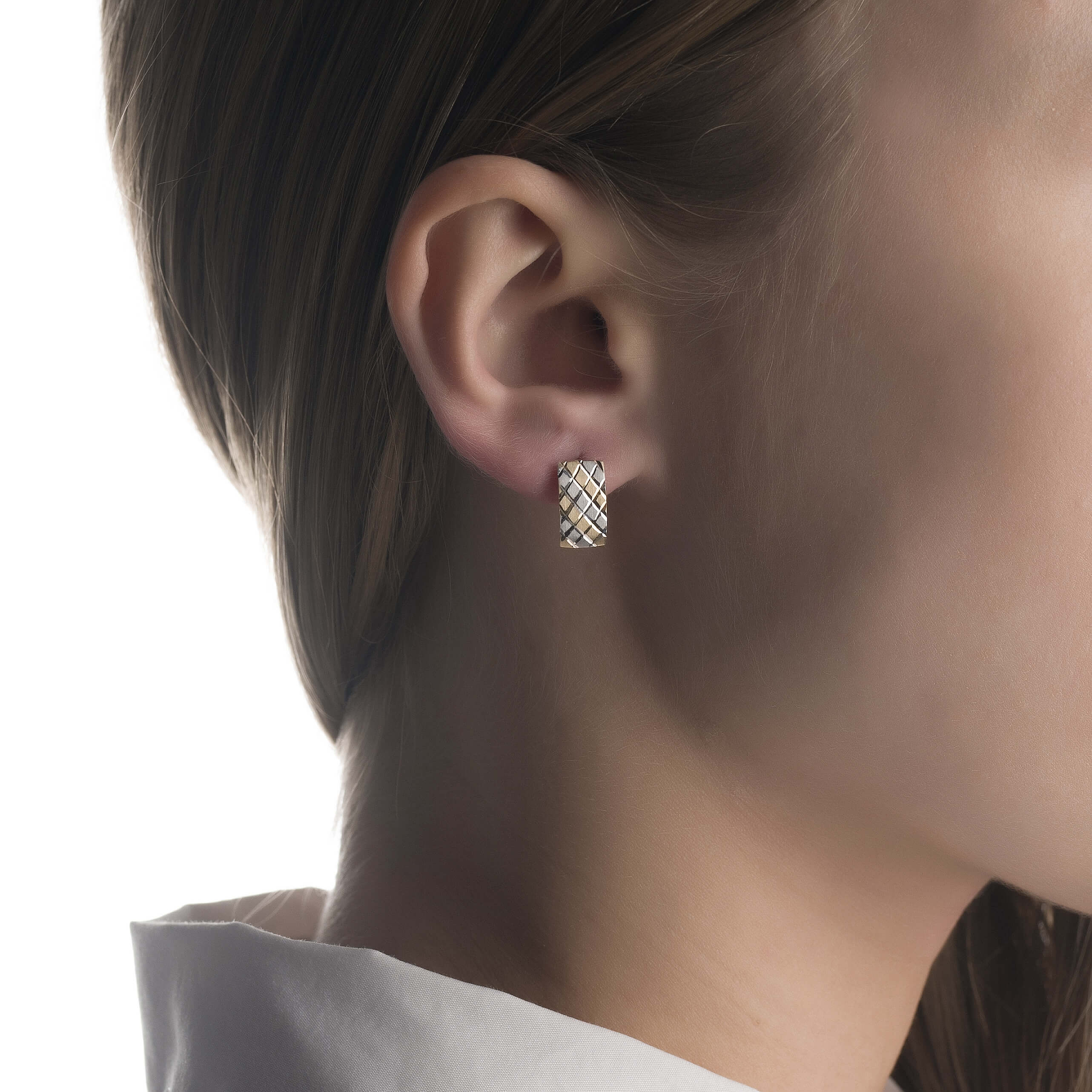 Gold earrings