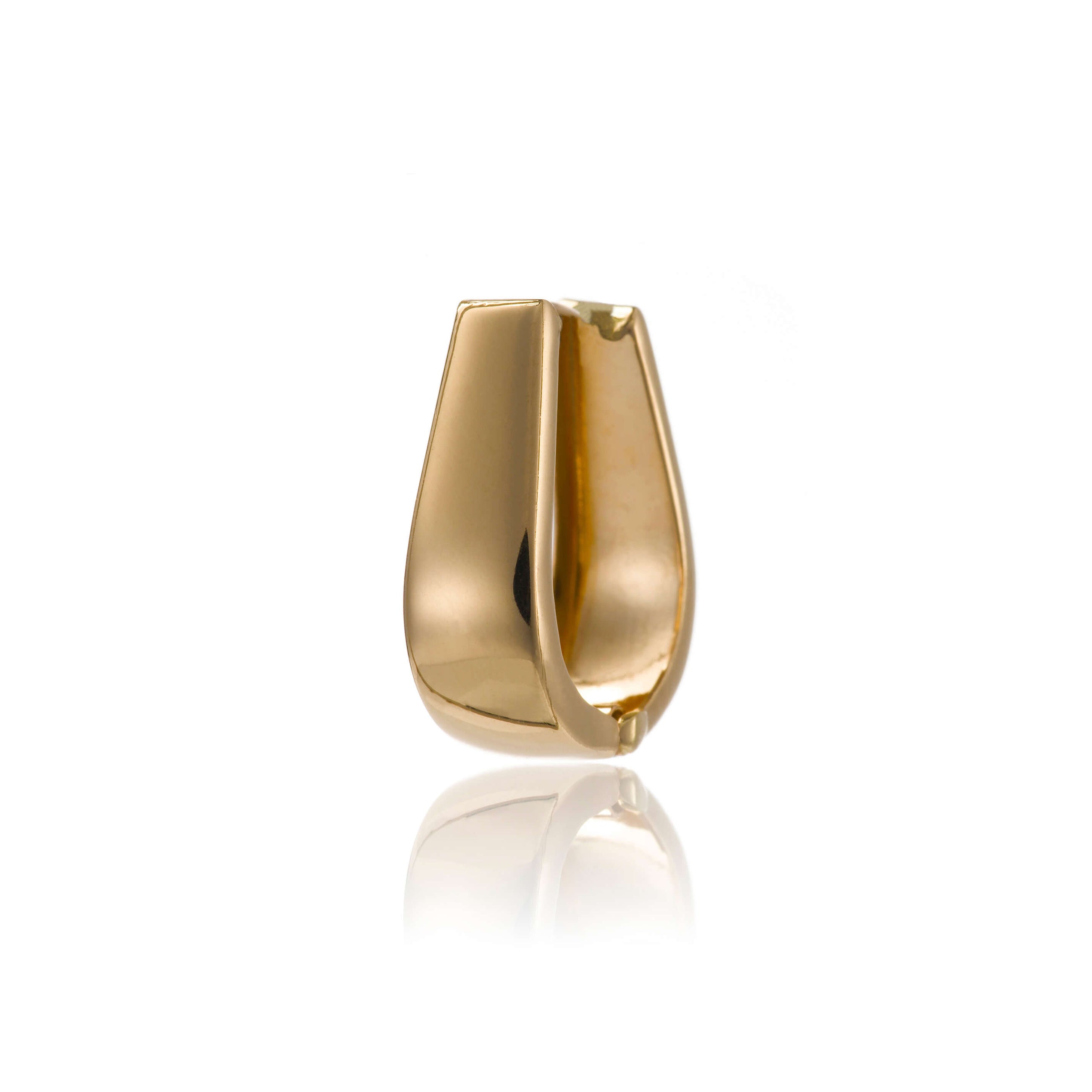 Gold earrings