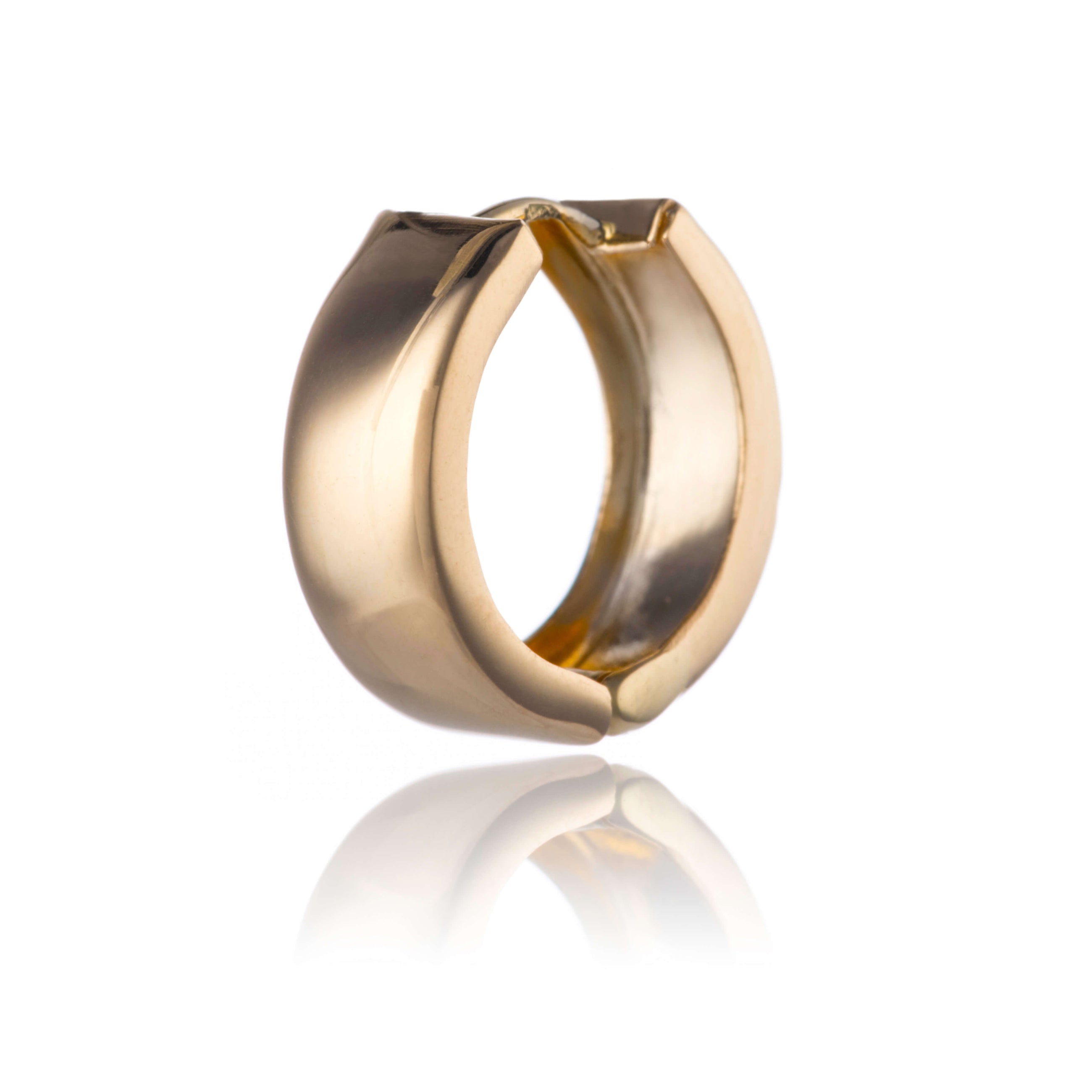 Gold earrings