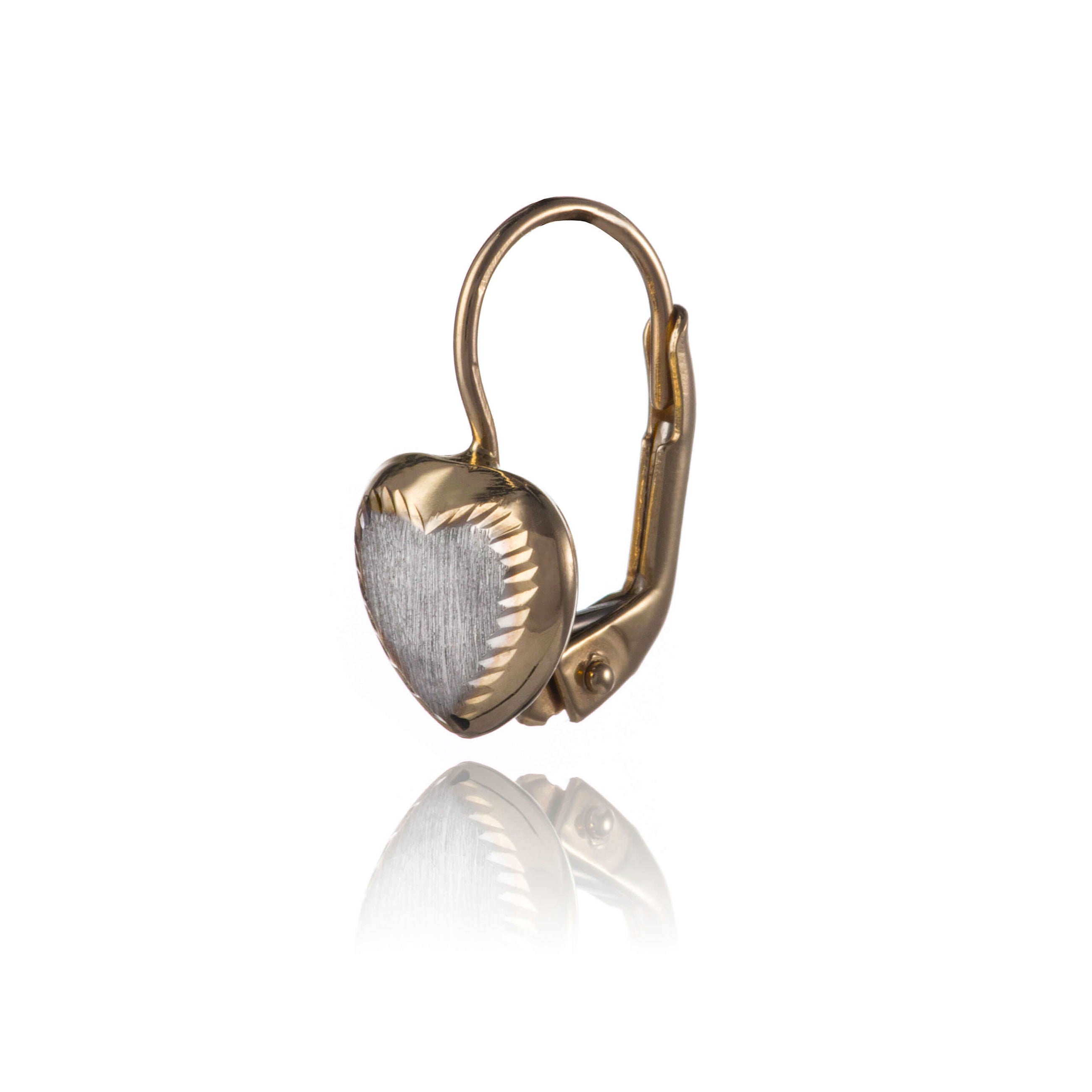 Gold earrings