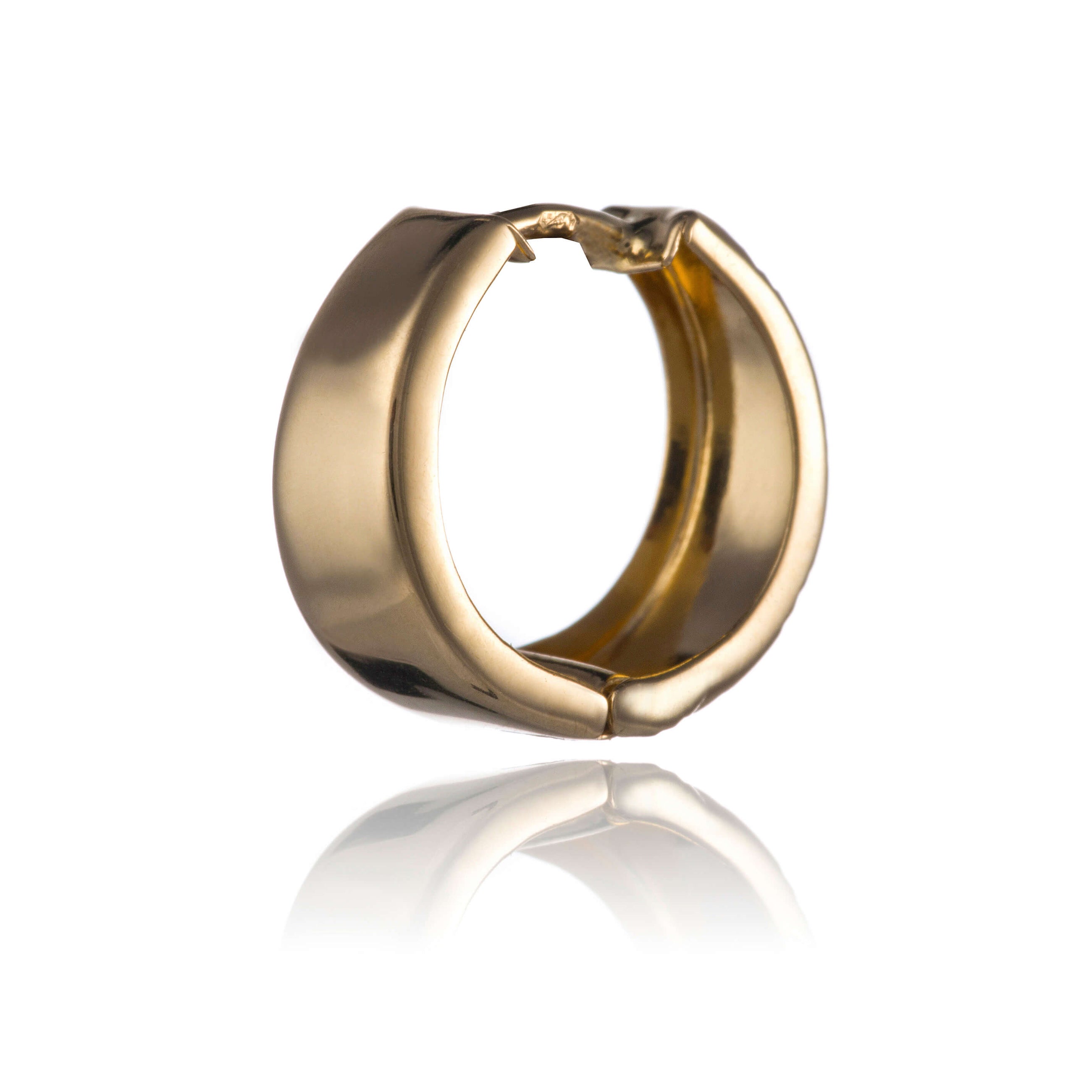 Gold earrings