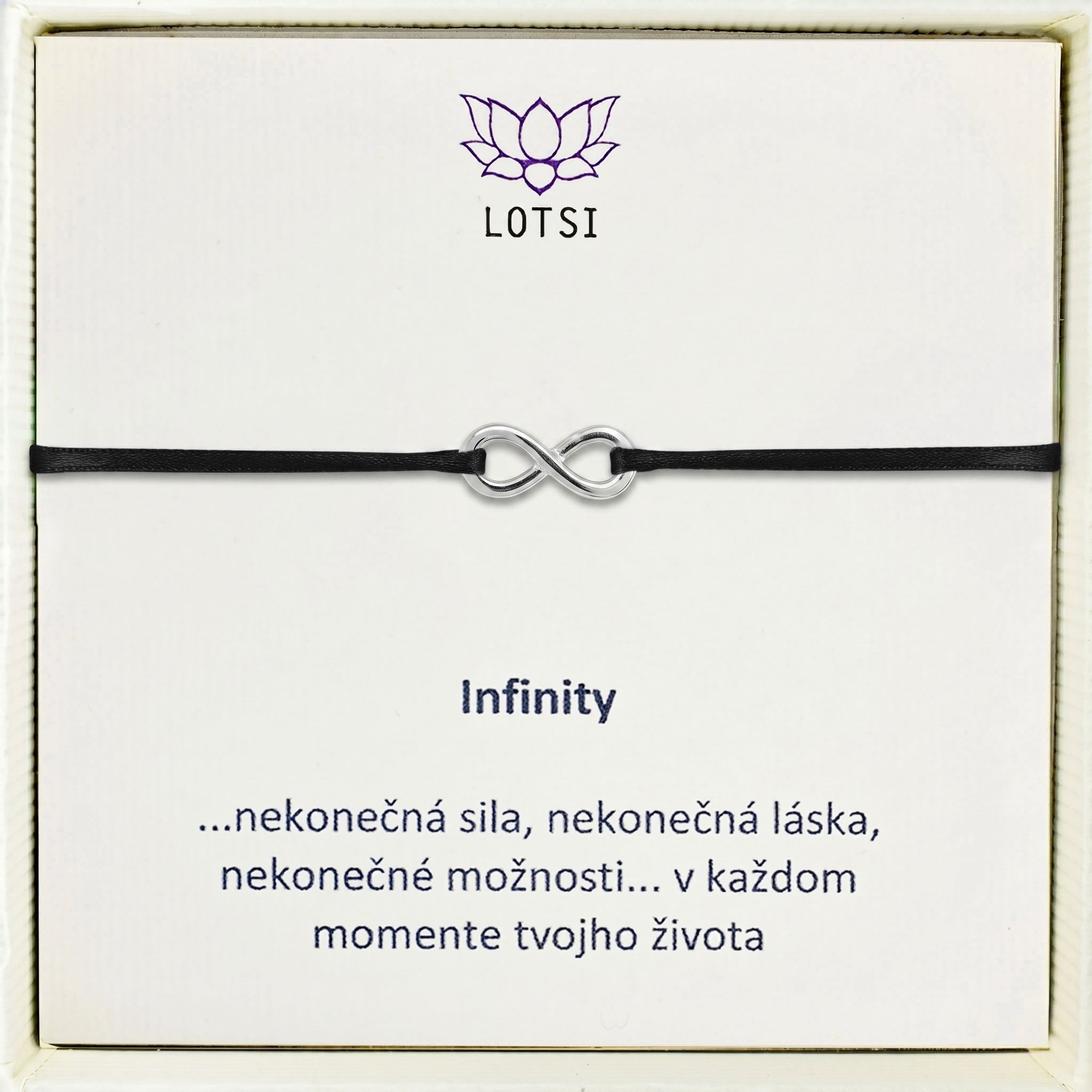 Silver Infinity Bracelet