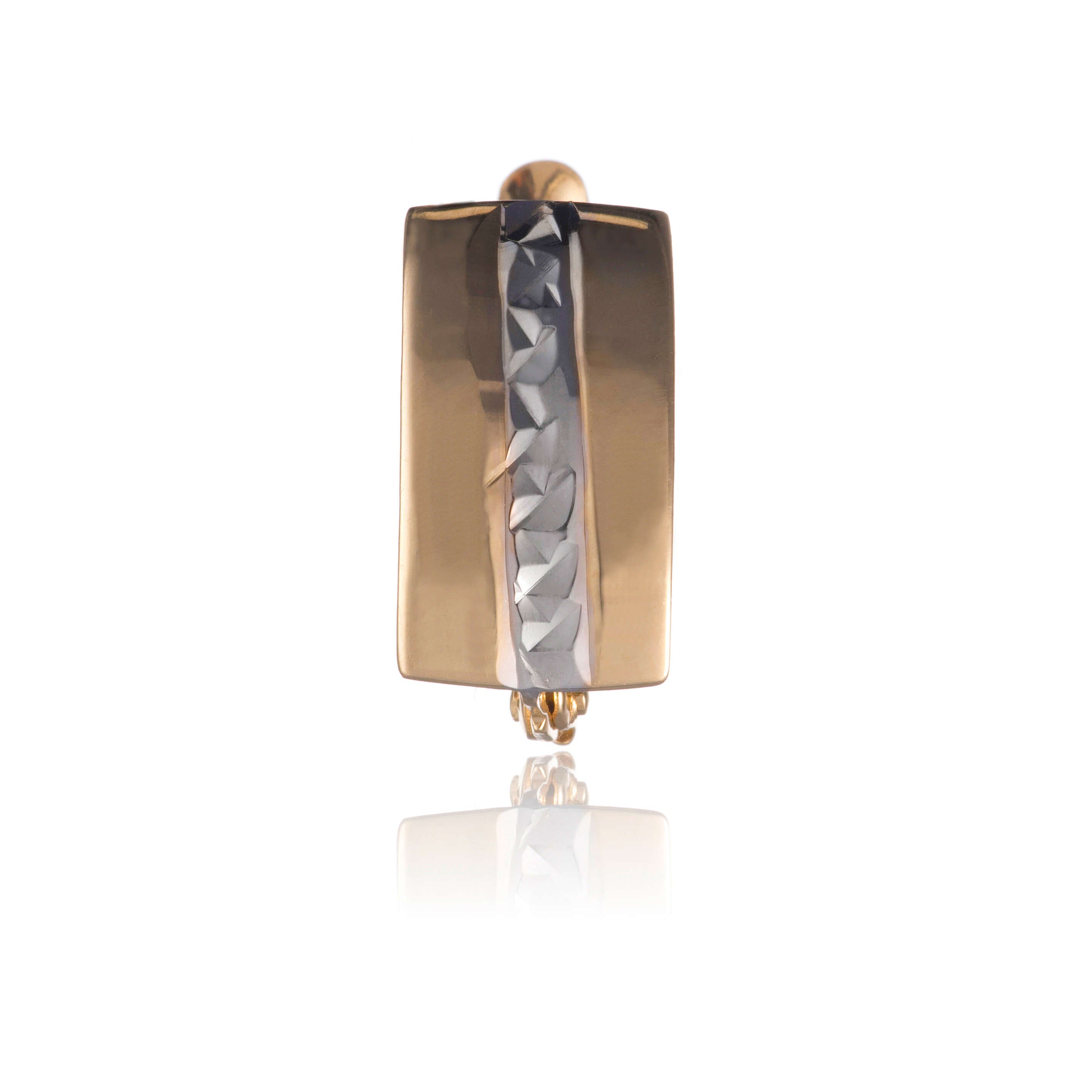 Gold earrings