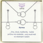 Karma silver set