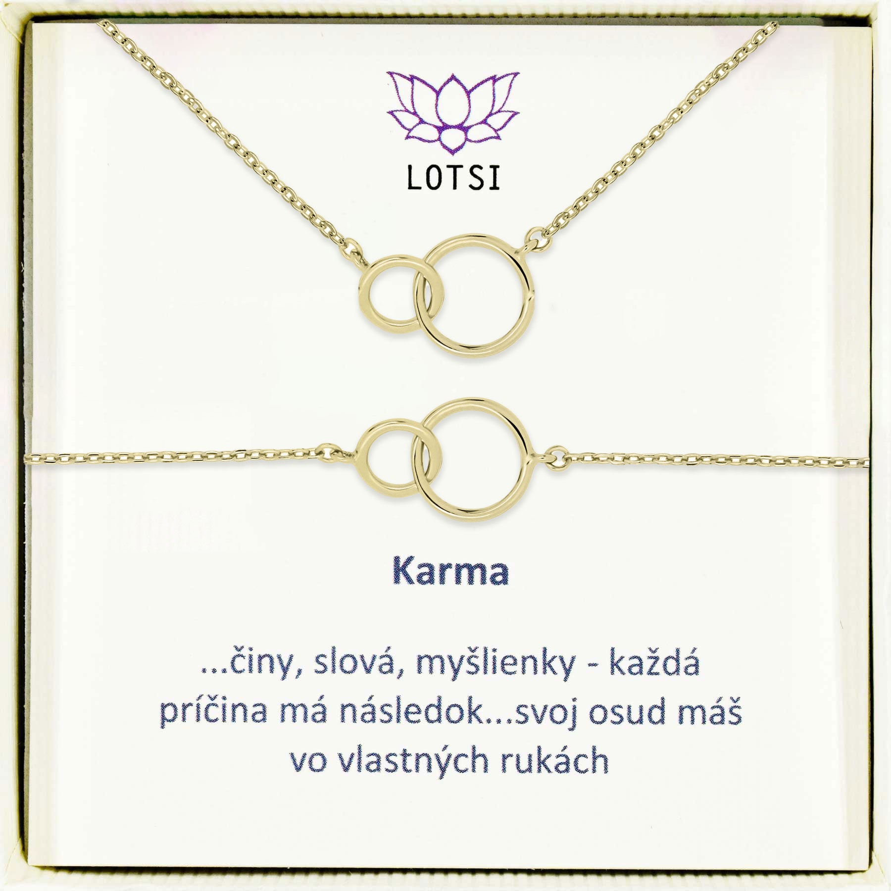 Karma silver set