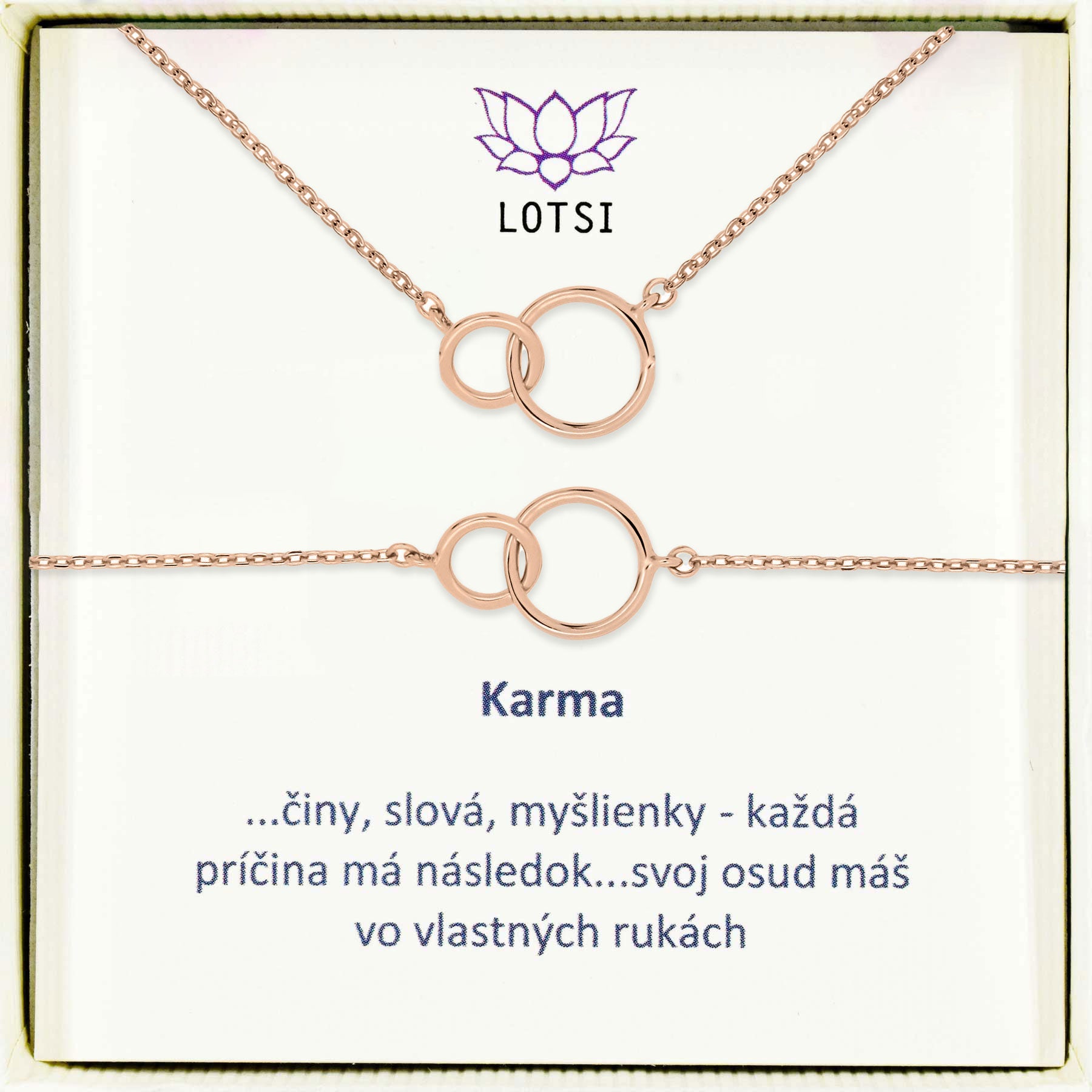 Karma silver set