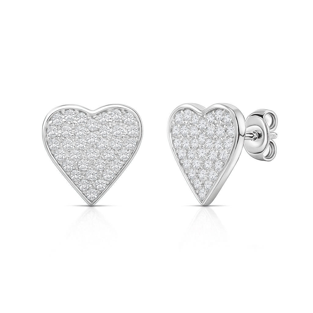 Silver earrings