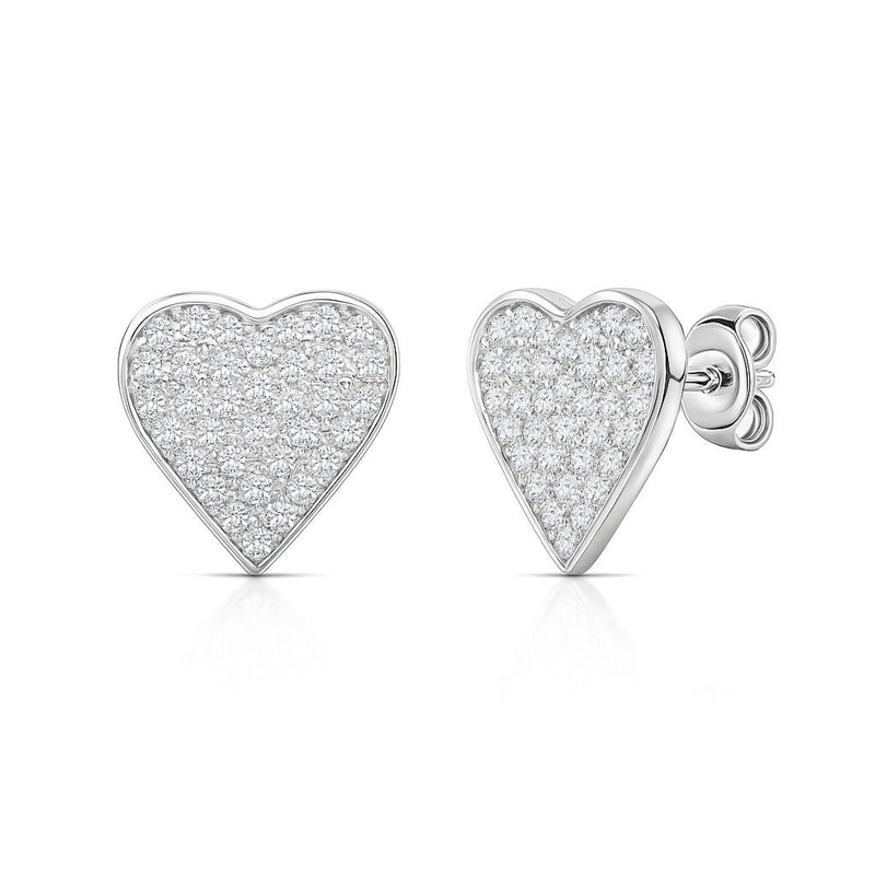 Silver earrings