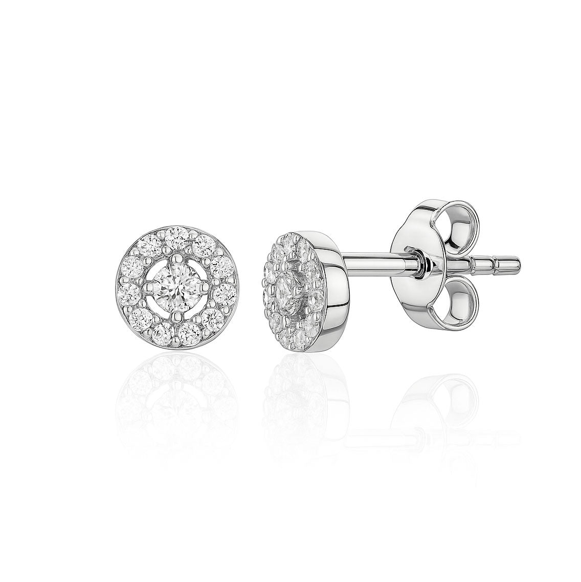 Gold earrings
