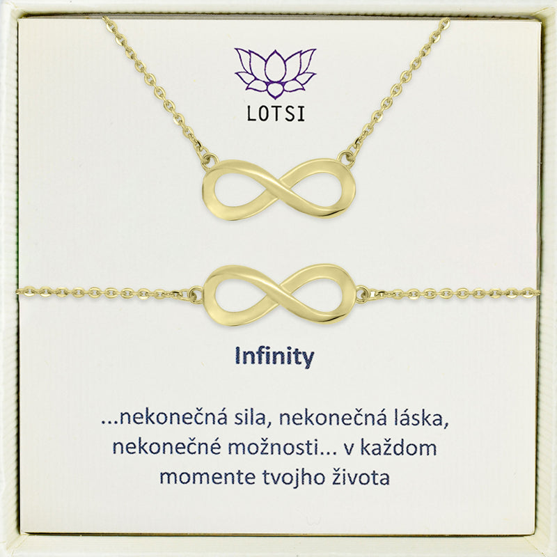 Infinity silver set