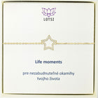 Silver bracelet Life moments