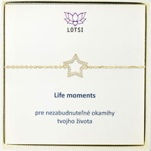 Silver bracelet Life moments
