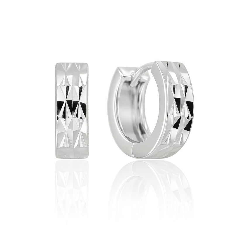 Silver earrings