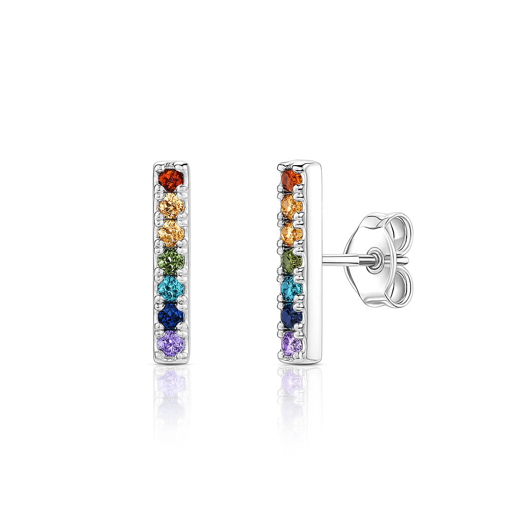 Silver earrings