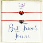 Silver bracelets Best friends forever