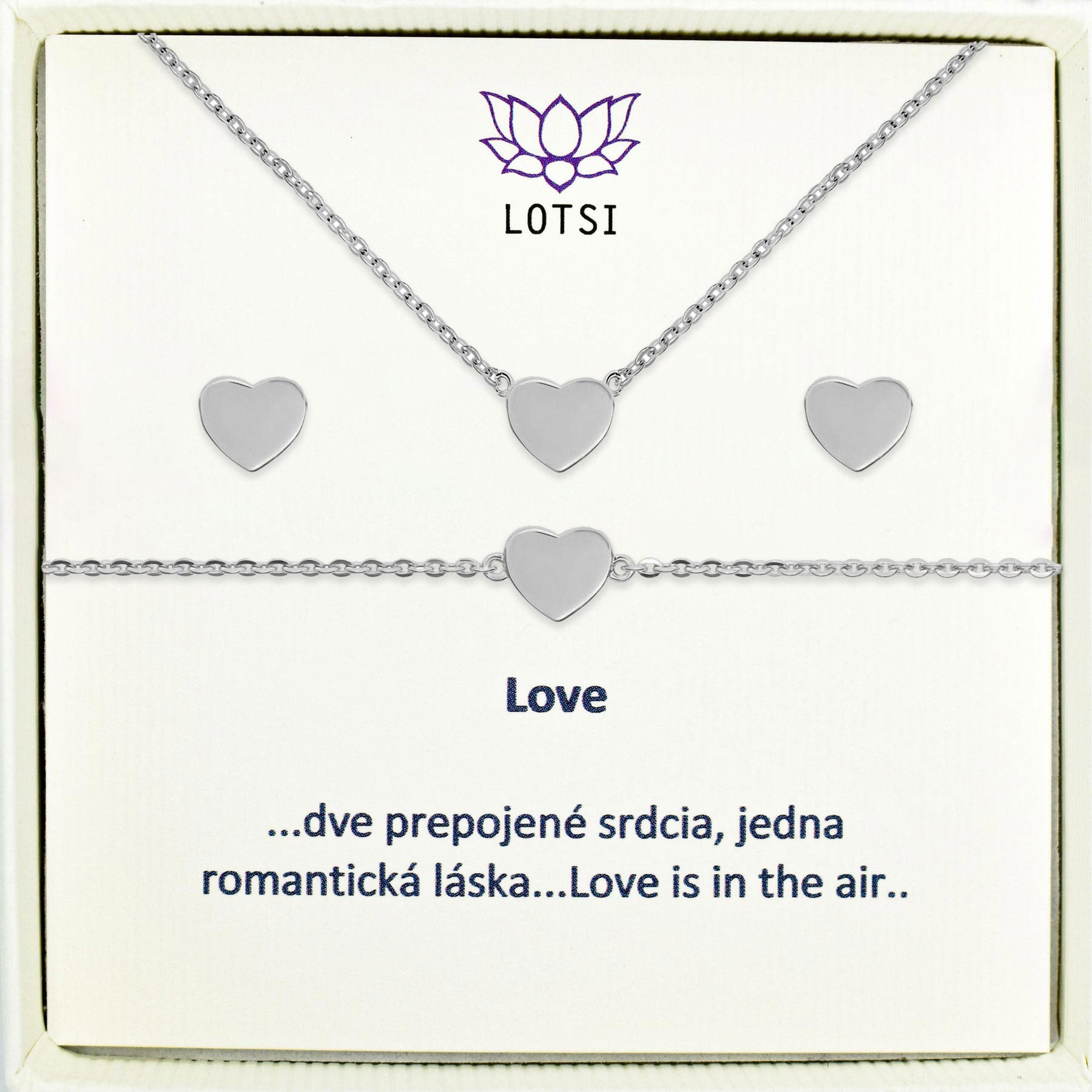 Silver Love set