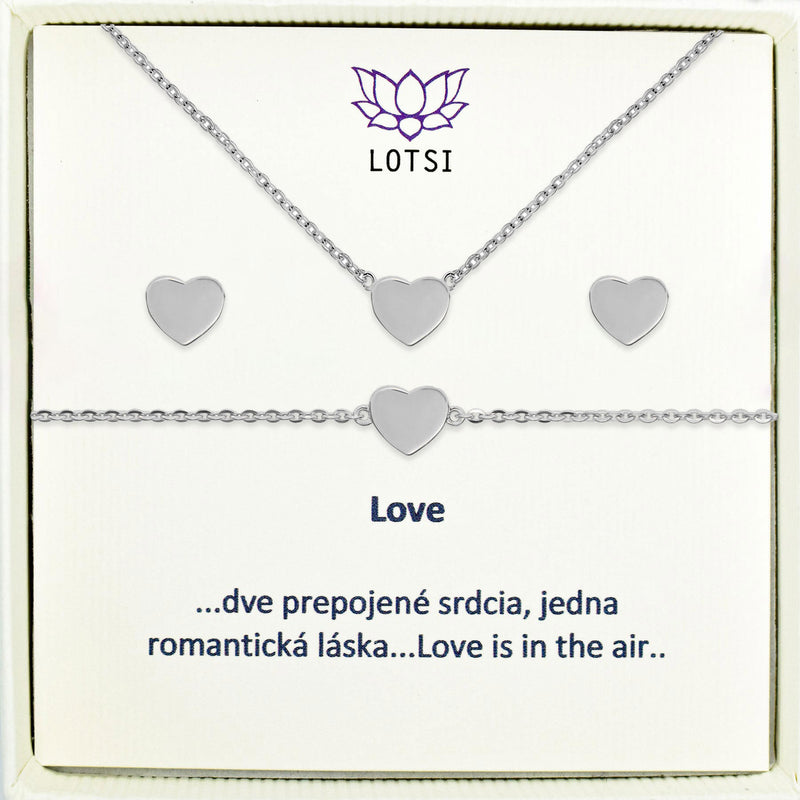 Silver Love set