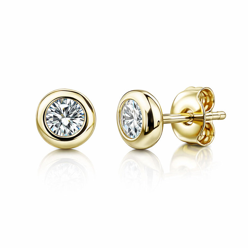 Silver earrings