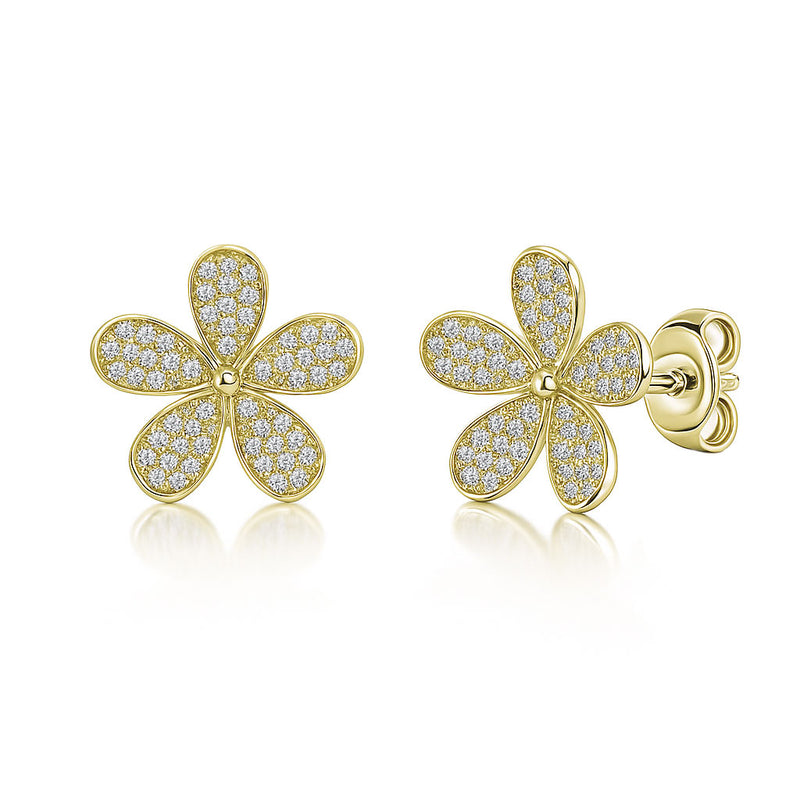 Silver earrings