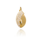 Gold earrings