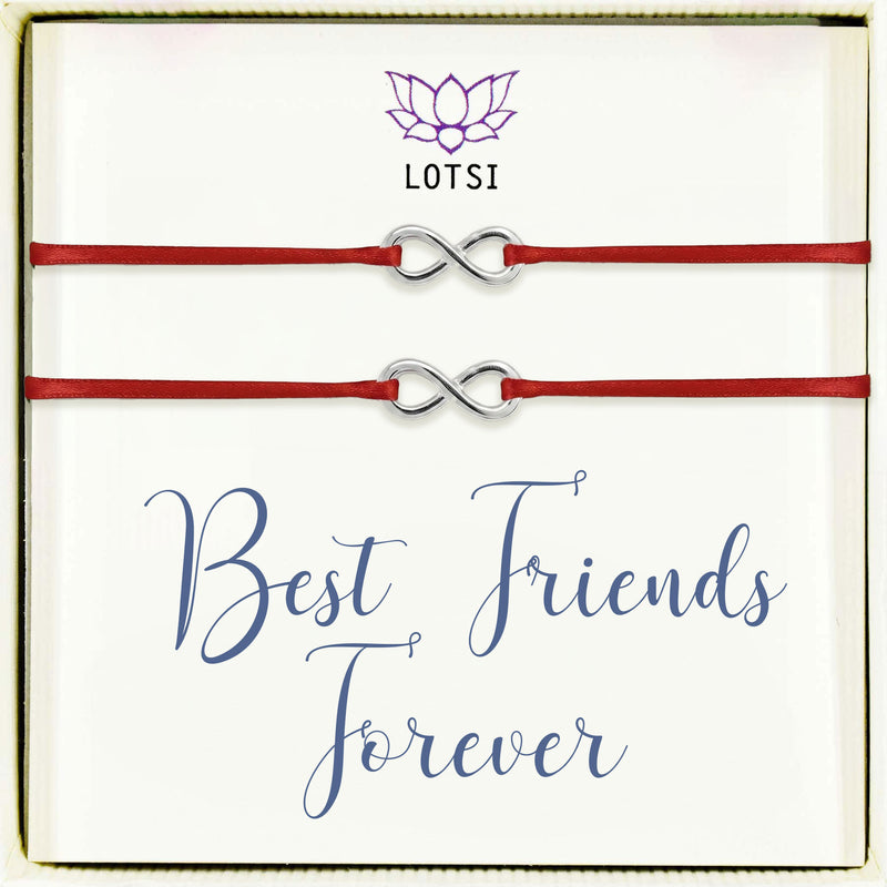 Silver Best Friends Bracelets