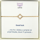 Good luck gold bracelet