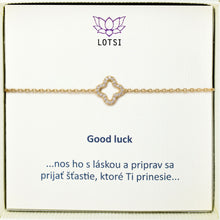 Good luck gold bracelet