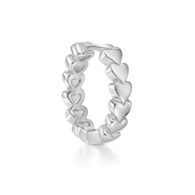 Silver earrings
