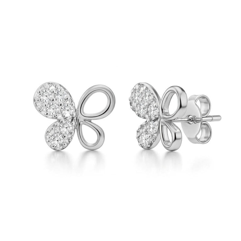 Silver earrings