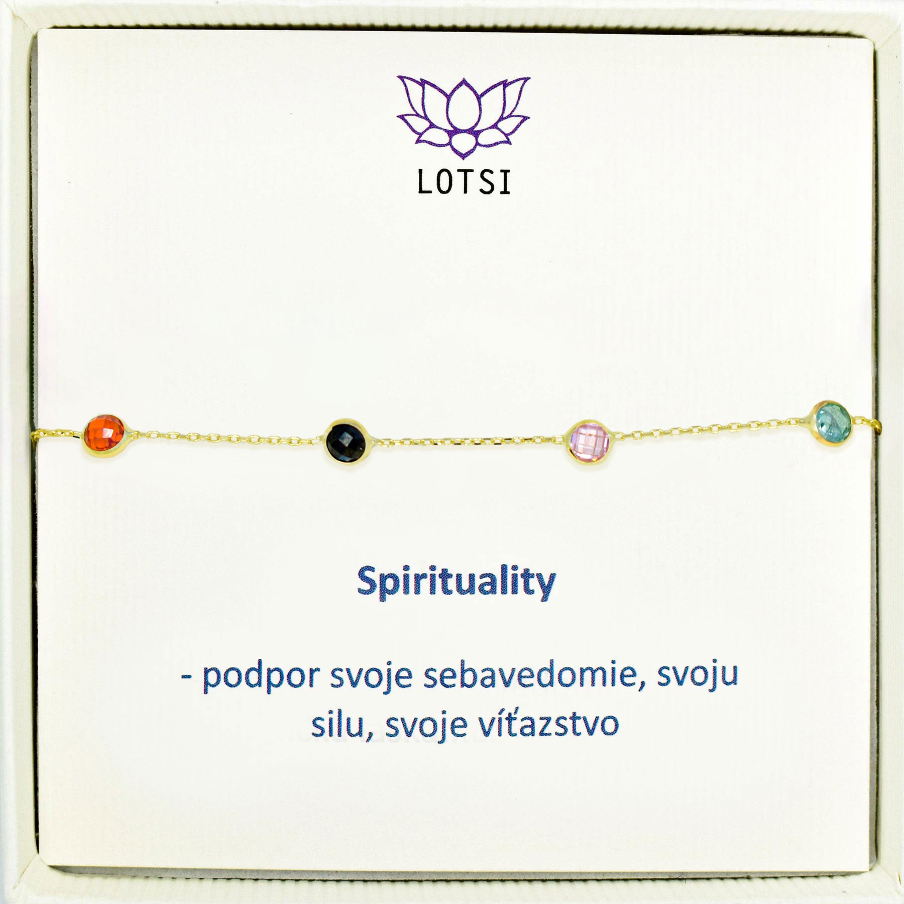 Goldarmband Spirituality