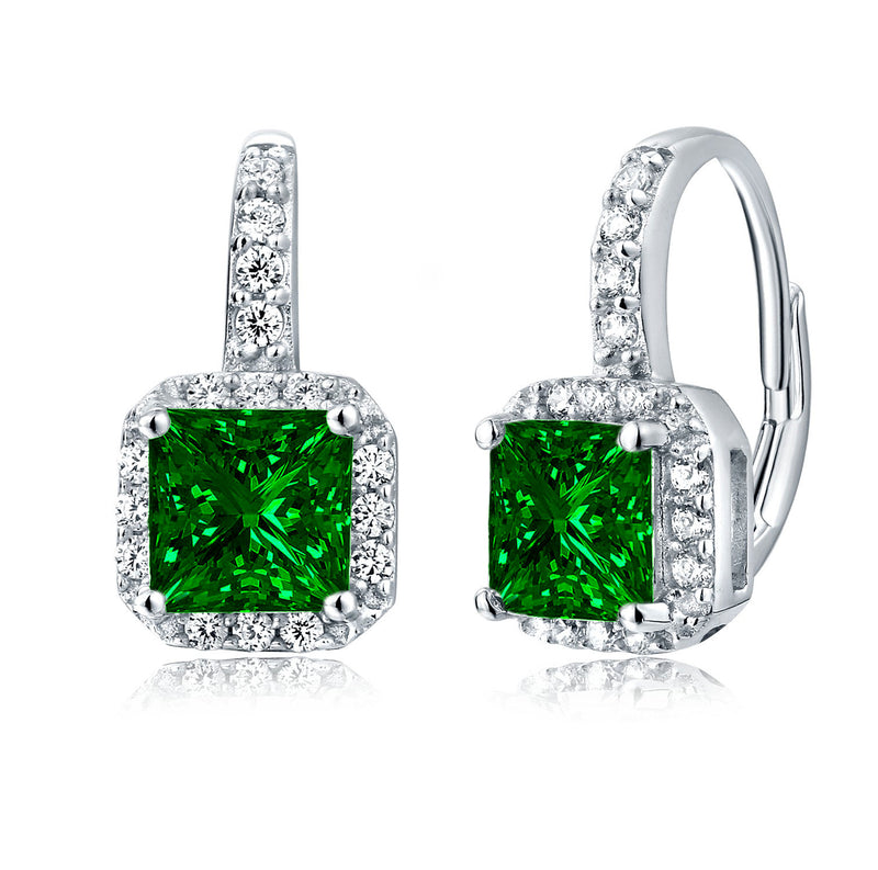 Silver earrings