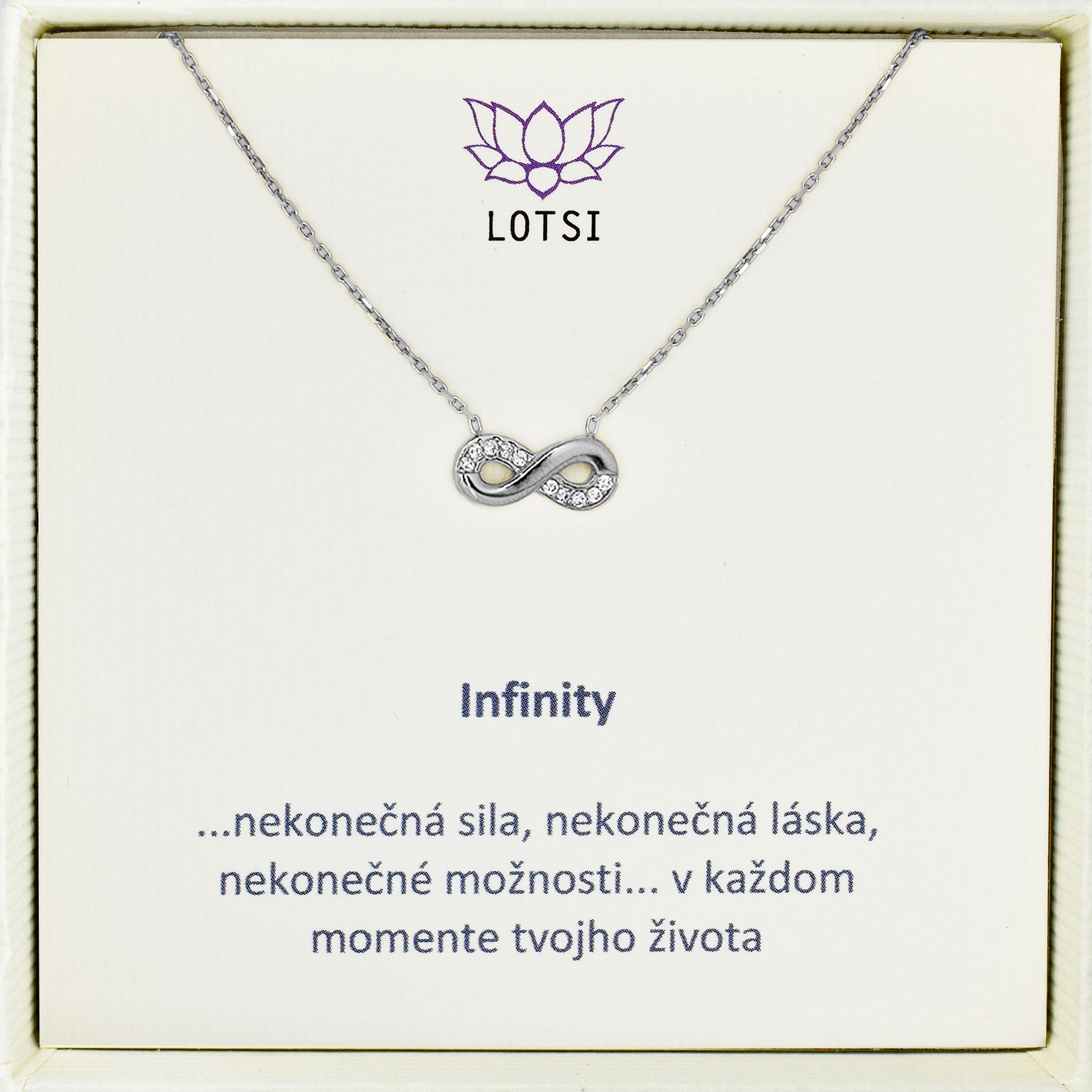 Infinity gold chain