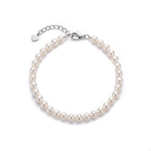 Silver bracelet with semi-precious stone