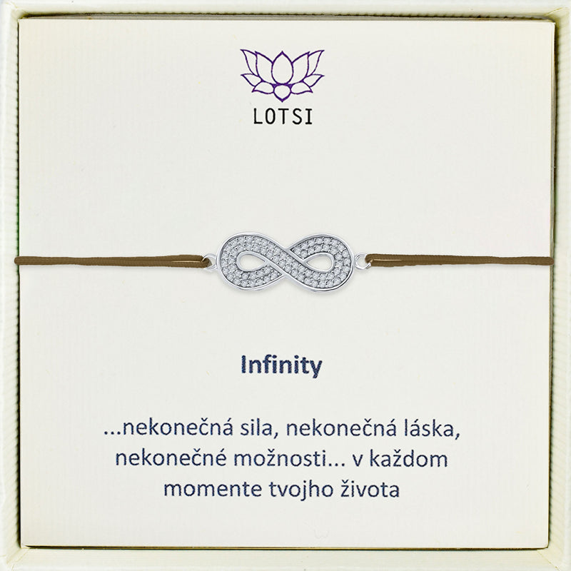 Silver Infinity Bracelet