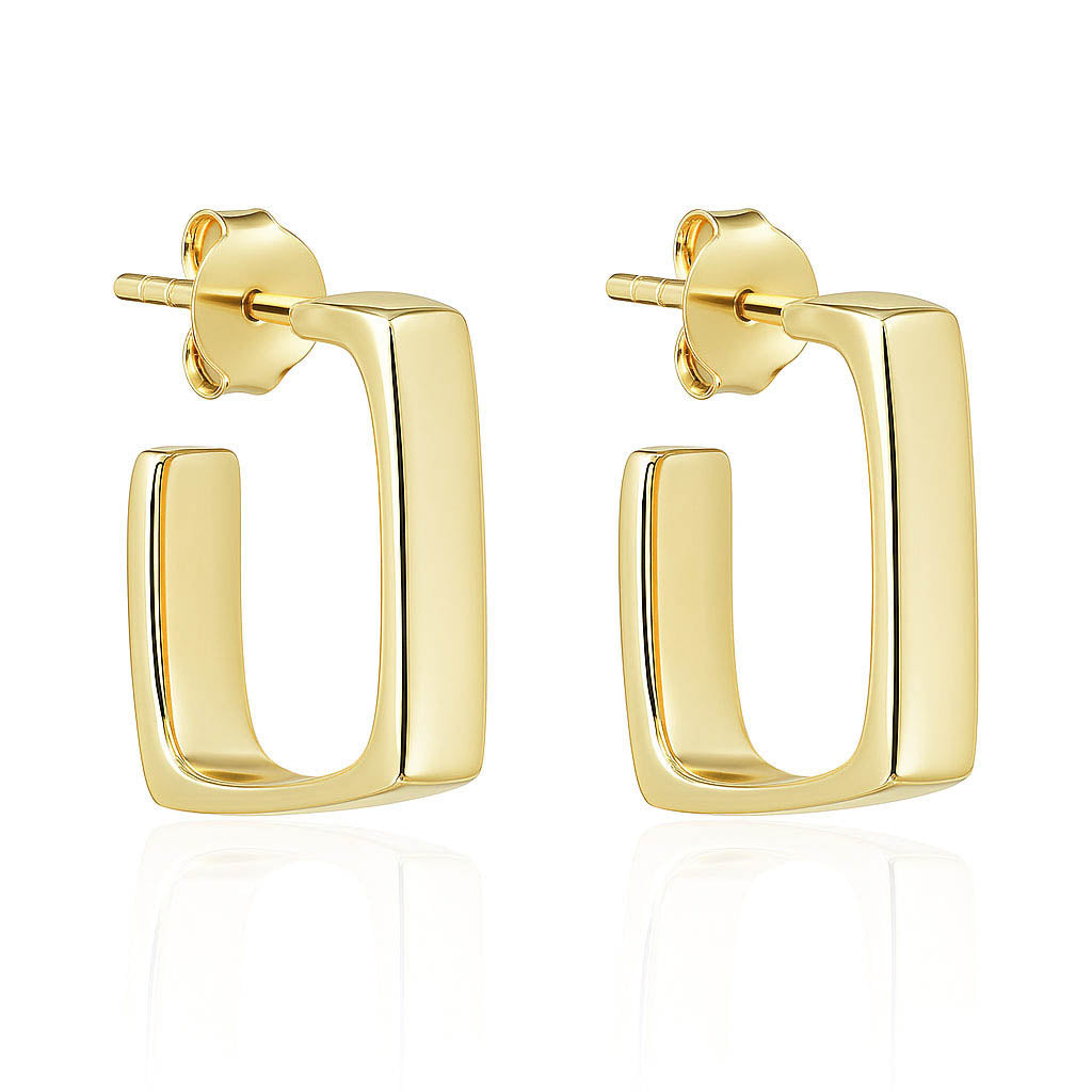 Silver earrings