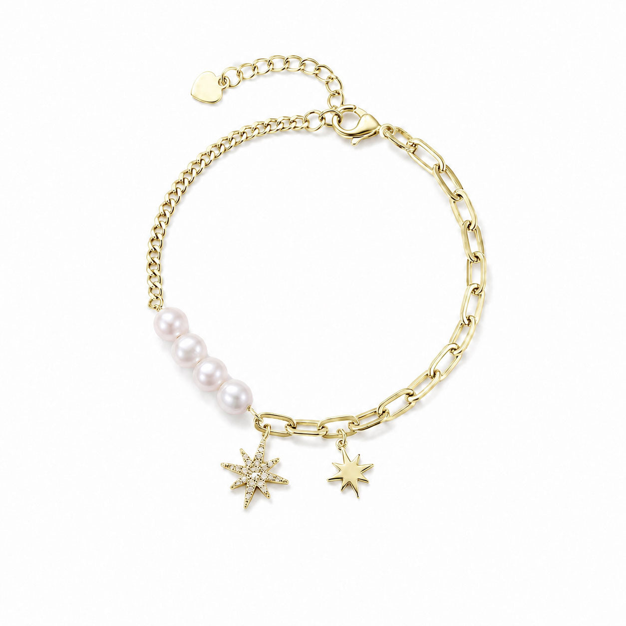 Silberarmband mit Halbedelstein
