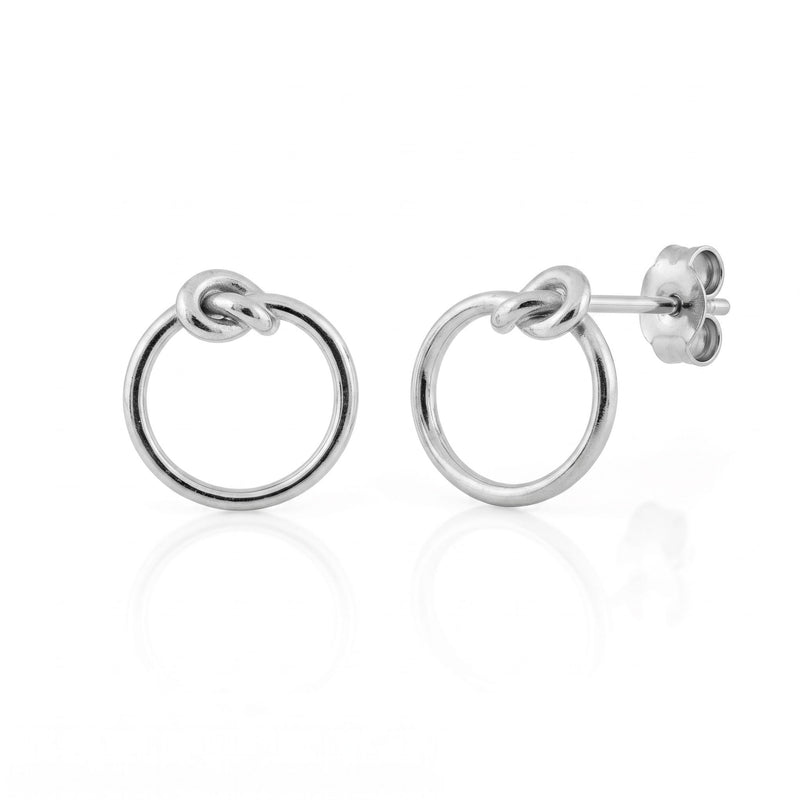 Silver earrings