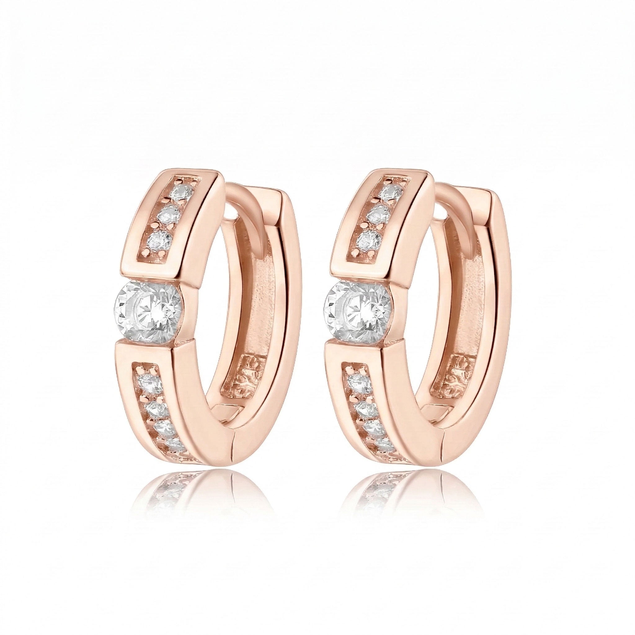 Silver earrings