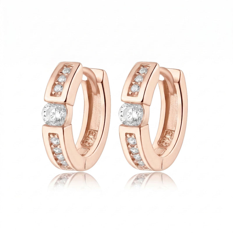 Silver earrings