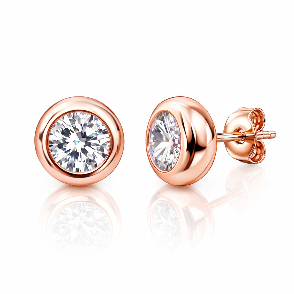 Silver earrings