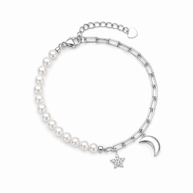 Silberarmband mit Halbedelstein