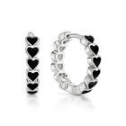 Silver earrings