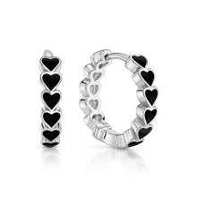 Silver earrings