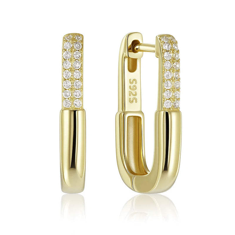 Silver earrings