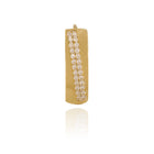 Gold earrings